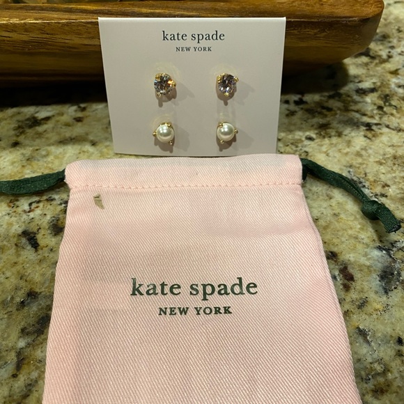 Kate Spade Rise and Shine earring set - Picture 3 of 7